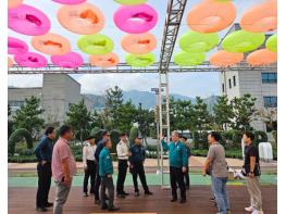 창원특례시, 마산가고파국화축제장 ‘기관 합동 점검’ 실시 기사 이미지